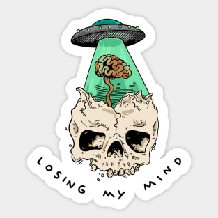 brain hijack Sticker